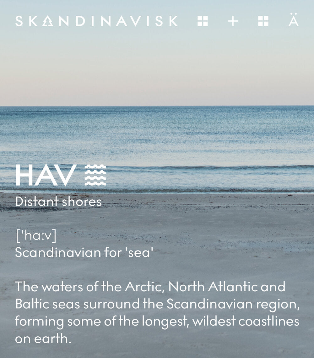 Hav duftlys, 200g, - Deep blue